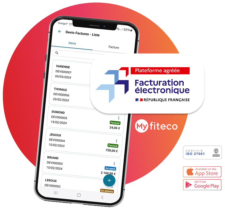 My fiteco - devis factures